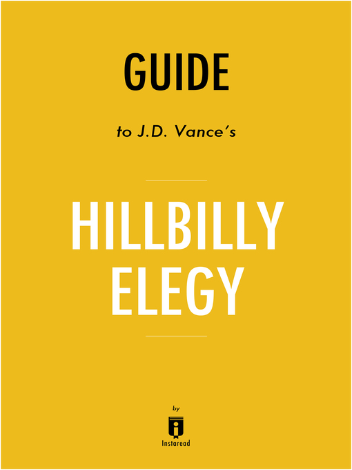 Cover image for Summary of Hillbilly Elegy by J.D. Vance